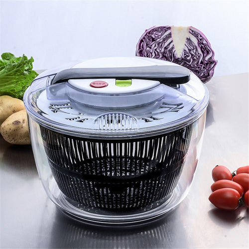 Useful Vegetables Fruits Dryer Salad Spinner Fruit Wash Clean Basket Storage Drying Machine Kitchen Tools Vegetable Dehydrator