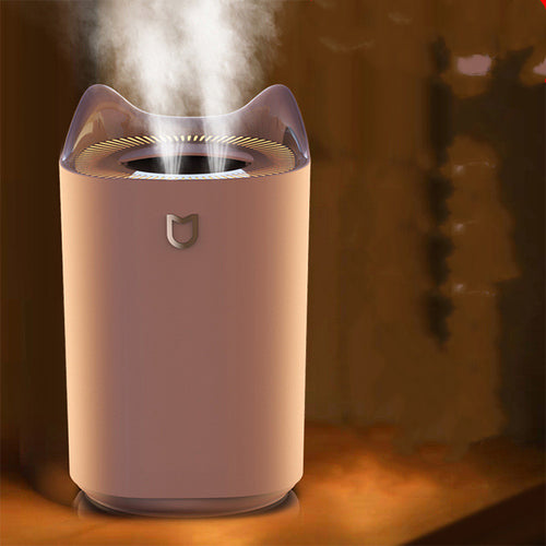 Double nozzle humidifier