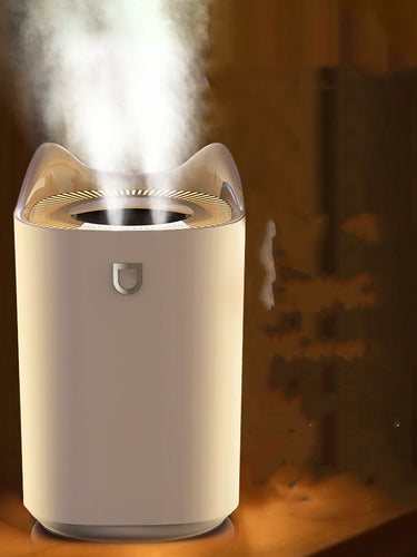 Double nozzle humidifier