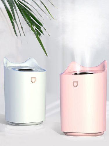 Double nozzle humidifier